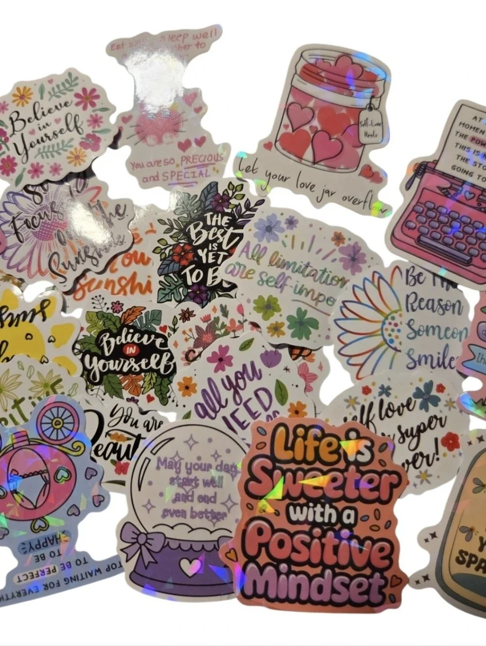 Thank You Resellers Bundle, Cards, Bags & Inspirational Stickers, New #1